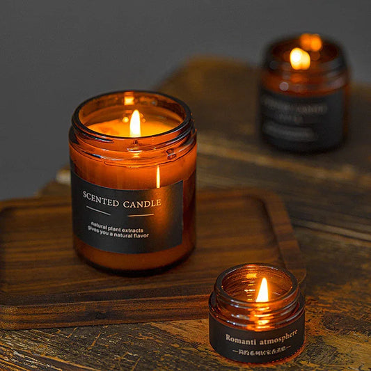 Velas perfumadas vintage para uso doméstico