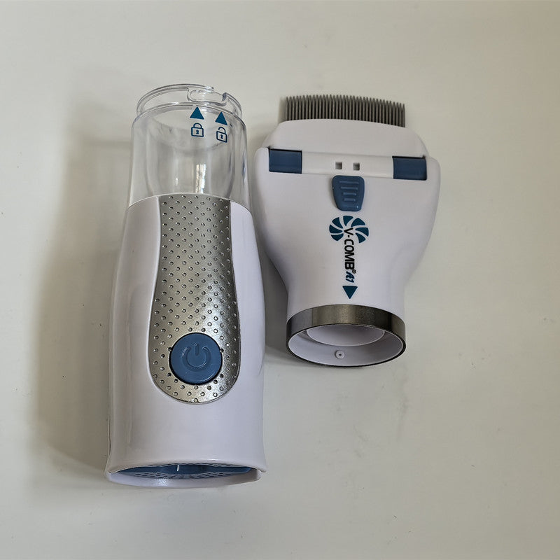 Removedor de piolhos recarregável por USB para cães e gatos - Pente para pulgas para limpeza do pelo, apanhador de piolhos portátil