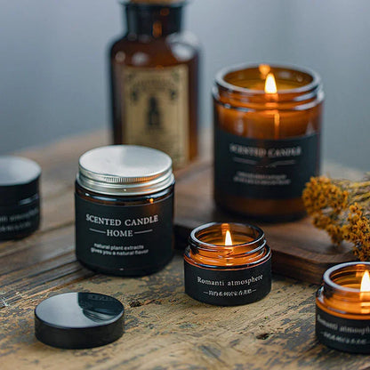 Velas perfumadas vintage para uso doméstico