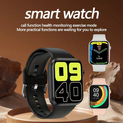 Smartwatch T168 com Chamadas Sem Fio - Atende Chamadas, Tela Sensível ao Toque, Smartwatch Esportivo de Fitness para Mulheres e Homens