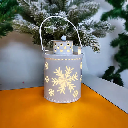 Velas de Natal Luzes LED Lanternas pequenas Luzes eólicas Velas eletrônicas Estilo nórdico Decoração criativa para festas Decorações